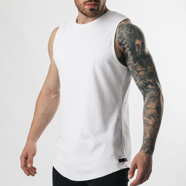 7 cotton relax customize logo gym apparel (1)
