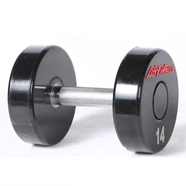 11 Cast iron commercial dumbbells (1)