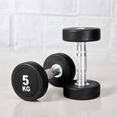Round chrome dumbbells wholesale