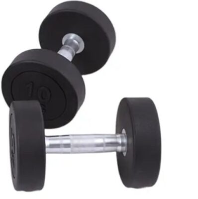 Round chrome dumbbells wholesale