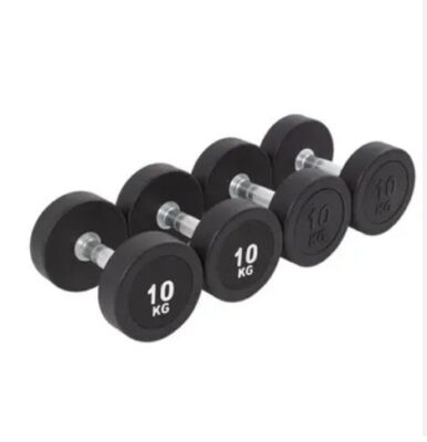 Round chrome dumbbells wholesale