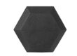 50LB rubber hex dumbbell with custom logo