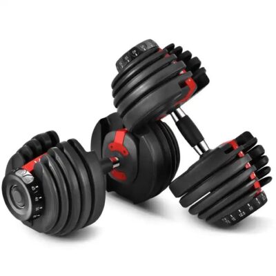 Automatic adjustable dumbbells