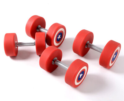 factory red white rubber coated