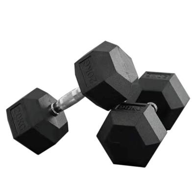 hex dumbbell set for gym training