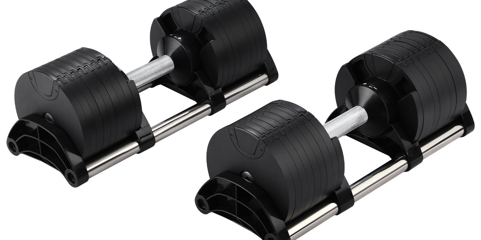 CooSport Adjustable Rubber Dumbbell with Custom Logo Weight Plates (4) rubber dumbbell with weight plates CooSport