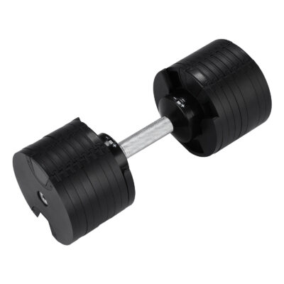 rubber dumbbell with weight plates CooSport