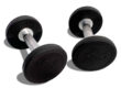 urethane gym dumbbells rubber coated