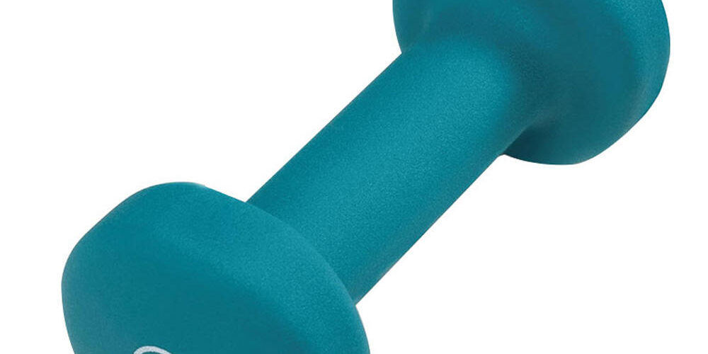 Custom Neoprene Dumbbells for Fitness Training and Core Strength (2) Custom neoprene hex dumbbells for core