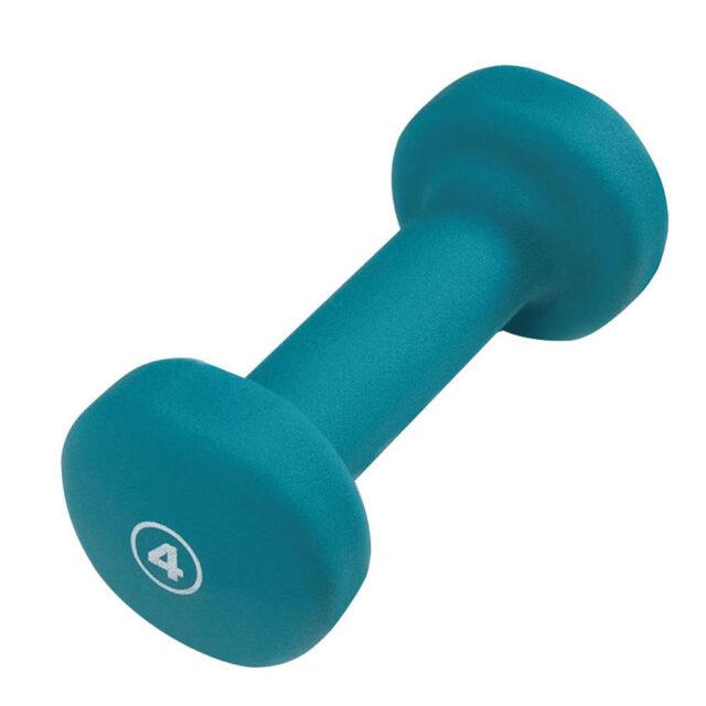 Custom neoprene hex dumbbells for core