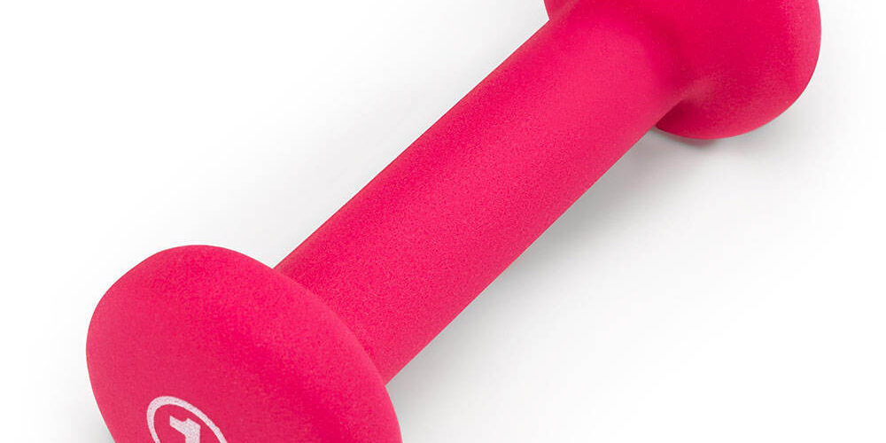 Custom neoprene hex dumbbells for core