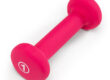 Custom neoprene hex dumbbells for core