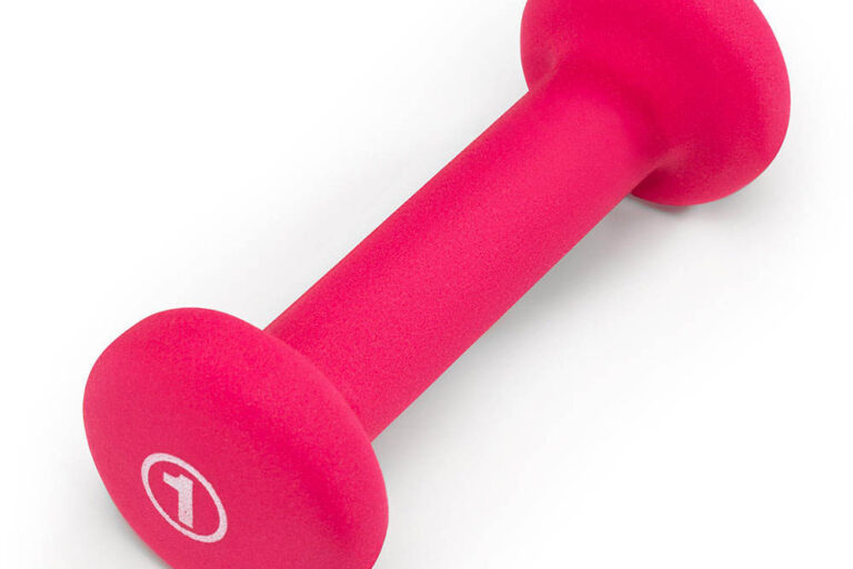 Custom neoprene hex dumbbells for core
