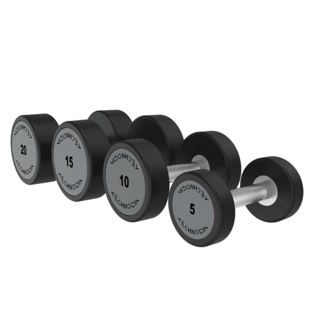 Wholesale urethane dumbbells round