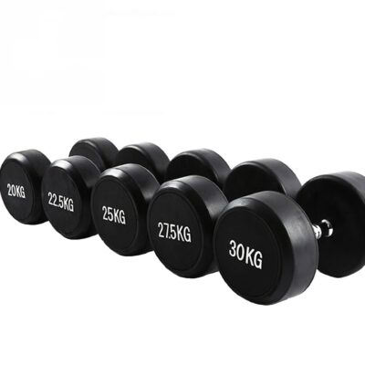 Urethane dumbbells bulk supply for gym
