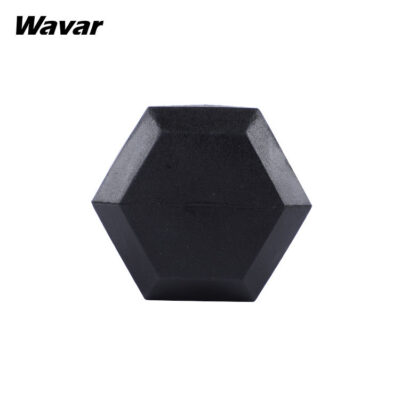wholesale rubber hex dumbbell