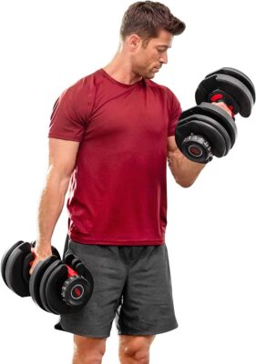 adjustable dumbbells for gyms