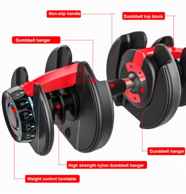 adjustable dumbbells for gyms
