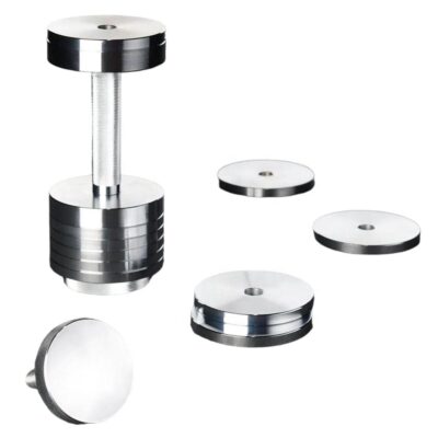 20kg Chrome Steel Adjustable Dumbbell Set