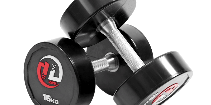 Artbell Fitness CPU Urethane Dumbbell Set for Commercial Gym Training (5) Artbell Fitness CPU Urethane Dumbbell Set