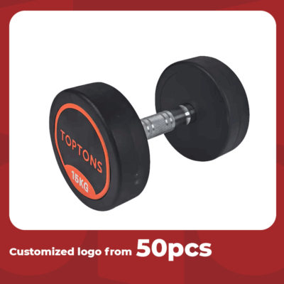 Round Head CPU Urethane Dumbbells for Gym