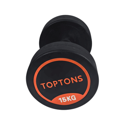 Round Head CPU Urethane Dumbbells for Gym