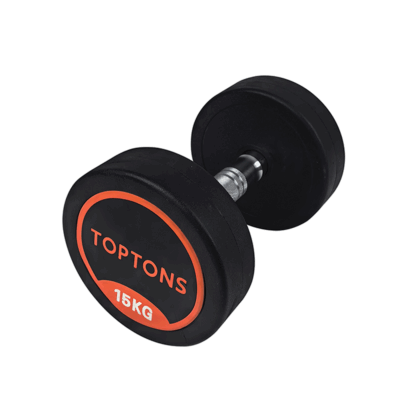 Round Head CPU Urethane Dumbbells for Gym