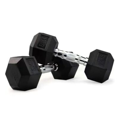 Factory Direct Rubber Hex Dumbbell Set