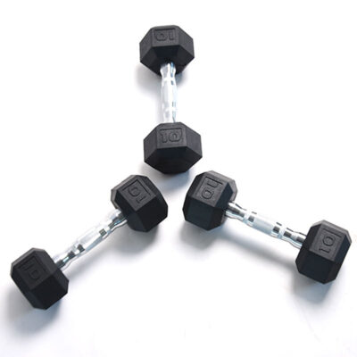 Tellus 2.5–10kg Hex Dumbbells Set