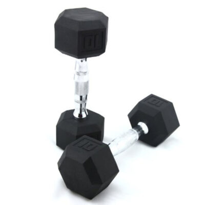 Tellus 2.5–10kg Hex Dumbbells Set